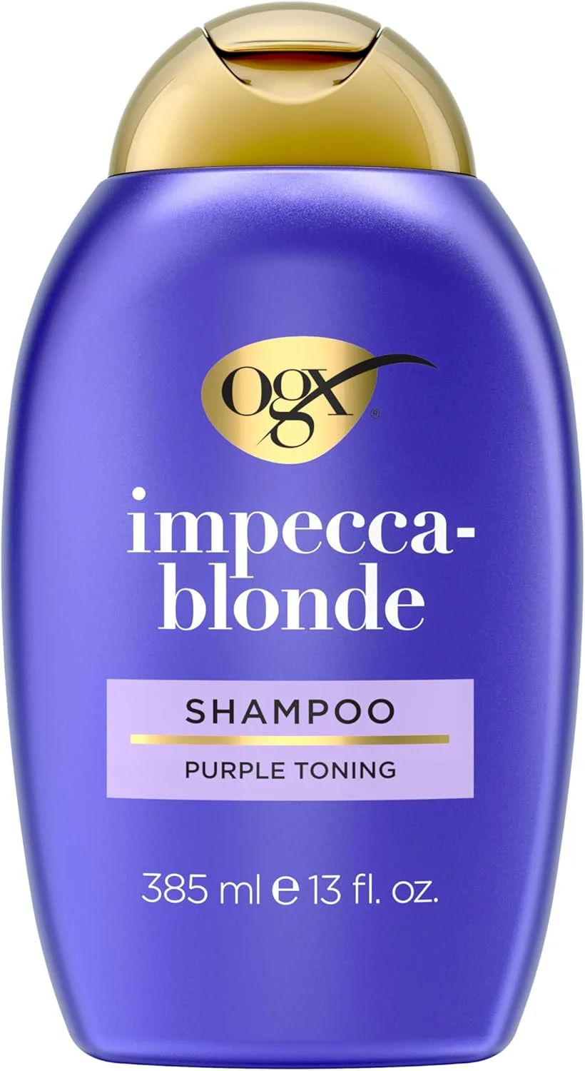 شامپو ضد زردی موهای بلوند OGX Impecca-Blonde، حجم 384 میلی لیتر