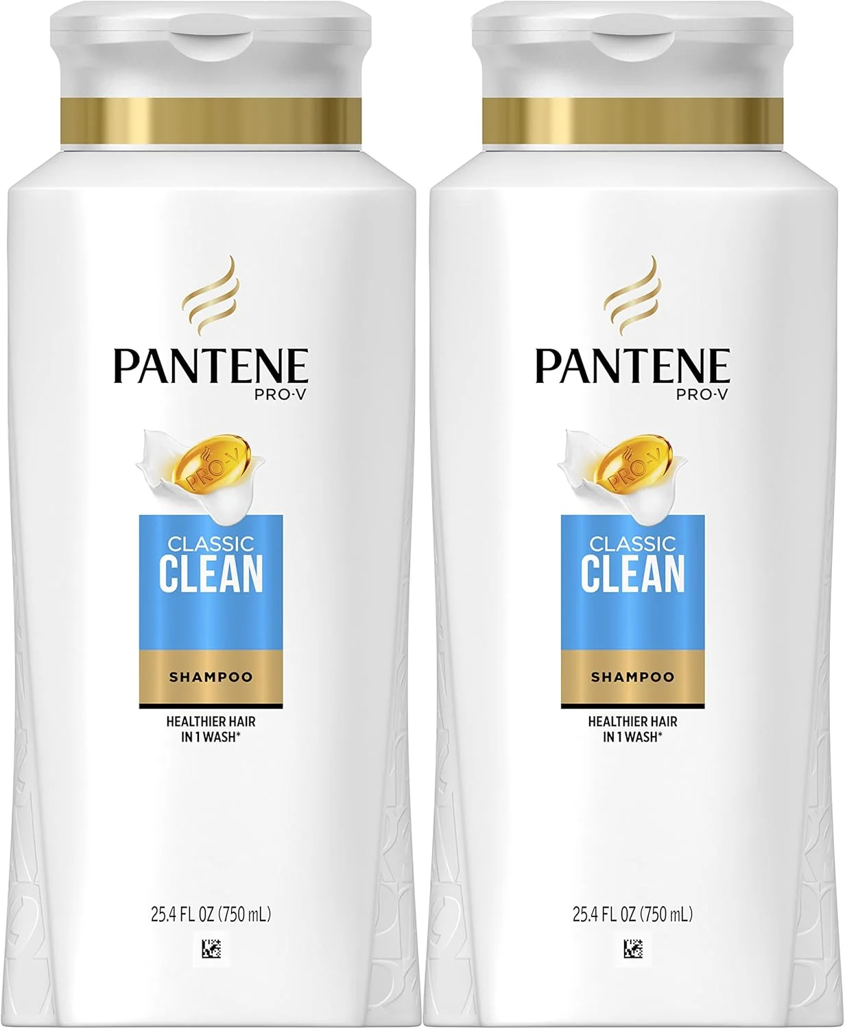 شامپو پنتن، Pro-V Classic Clean، شامپو، Classic Clean، ۷۵۰ میلی لیتر، بسته دوتایی