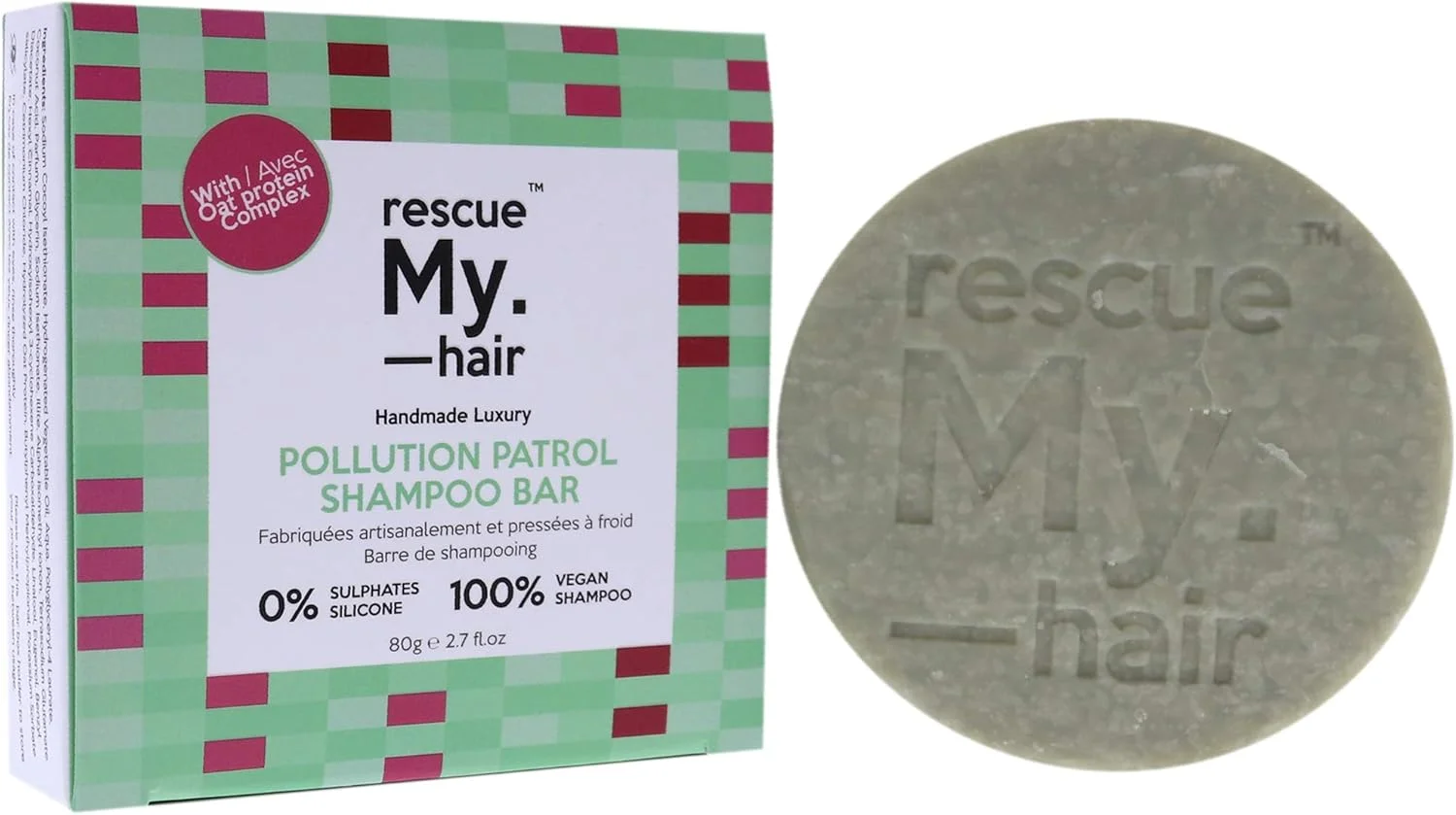 شامپو بار جامد پاک کننده آلودگی مو Rescue My Hair شامپو بار جامد پاک کننده آلودگی مو Rescue My Hair
