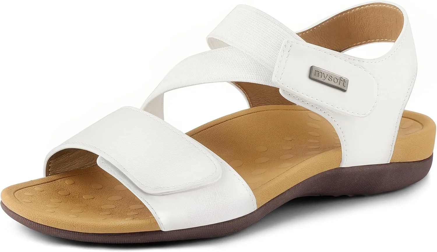 صندل زنانه مای سافت با پشتیبانی از قوس پا، طبی، راحت برای پیاده روی، سبک وزن، ورزشی، مناسب فضای باز و کوهنوردی صندل زنانه مای سافت با پشتیبانی از قوس پا، طبی، راحت برای پیاده روی، سبک وزن، ورزشی، مناسب فضای باز و کوهنوردی