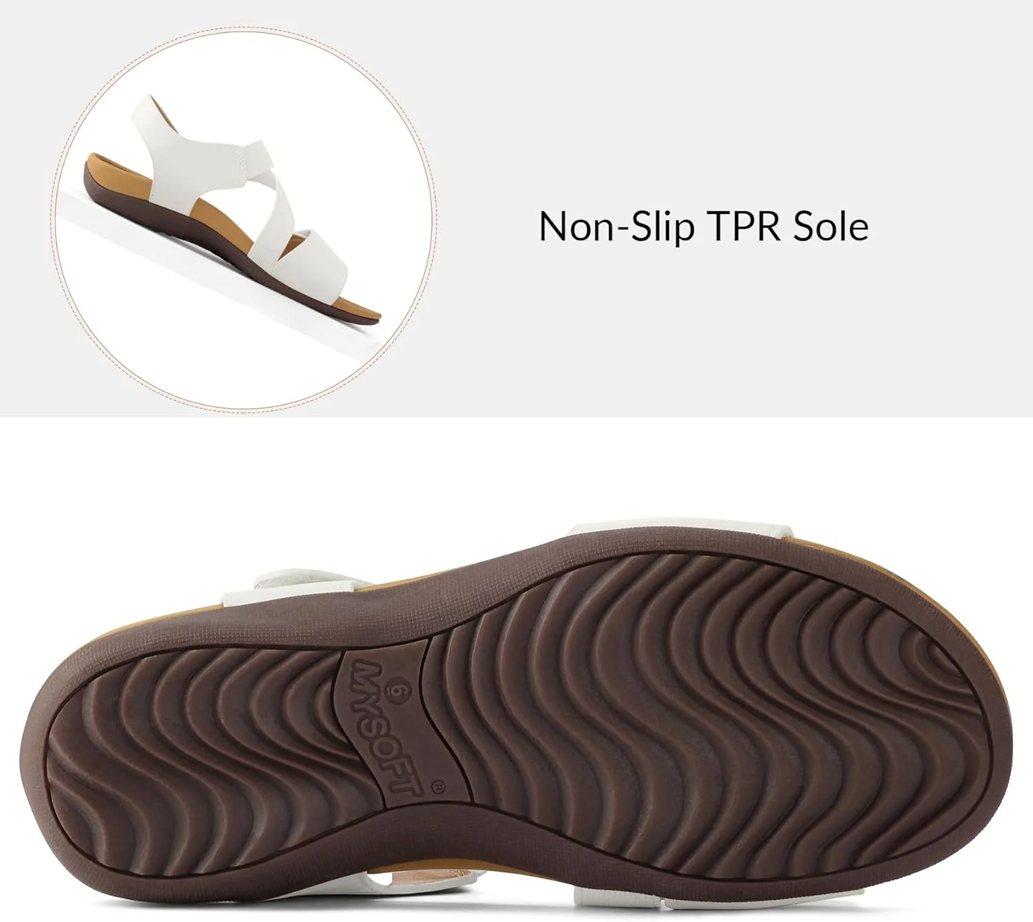 صندل زنانه مای سافت با پشتیبانی از قوس پا، طبی، راحت برای پیاده روی، سبک وزن، ورزشی، مناسب فضای باز و کوهنوردی صندل زنانه مای سافت با پشتیبانی از قوس پا، طبی، راحت برای پیاده روی، سبک وزن، ورزشی، مناسب فضای باز و کوهنوردی