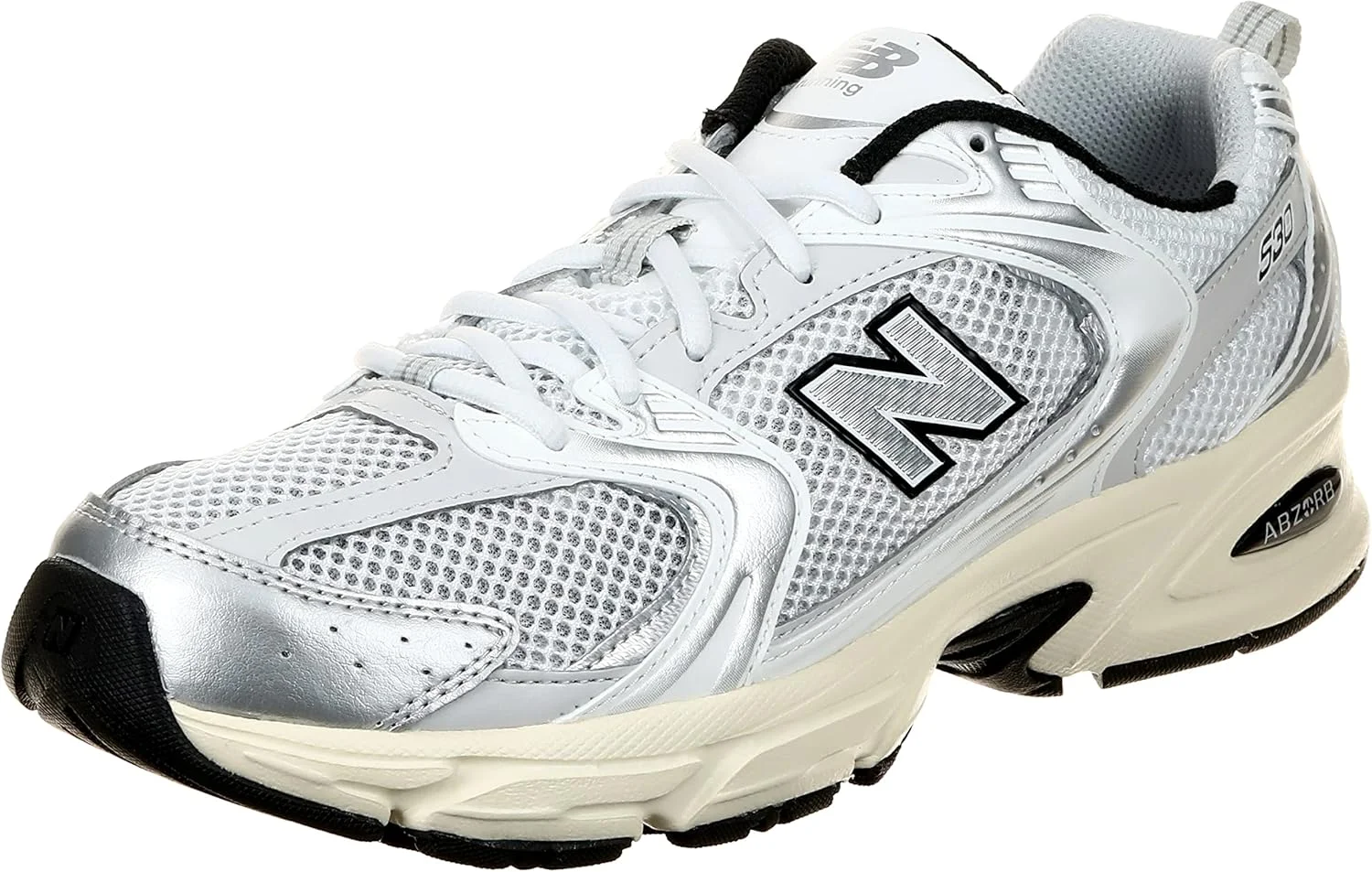 کفش زنانه نیو بالانس 530، رنگ: سفید (100)، سایز: 37 EU پهن