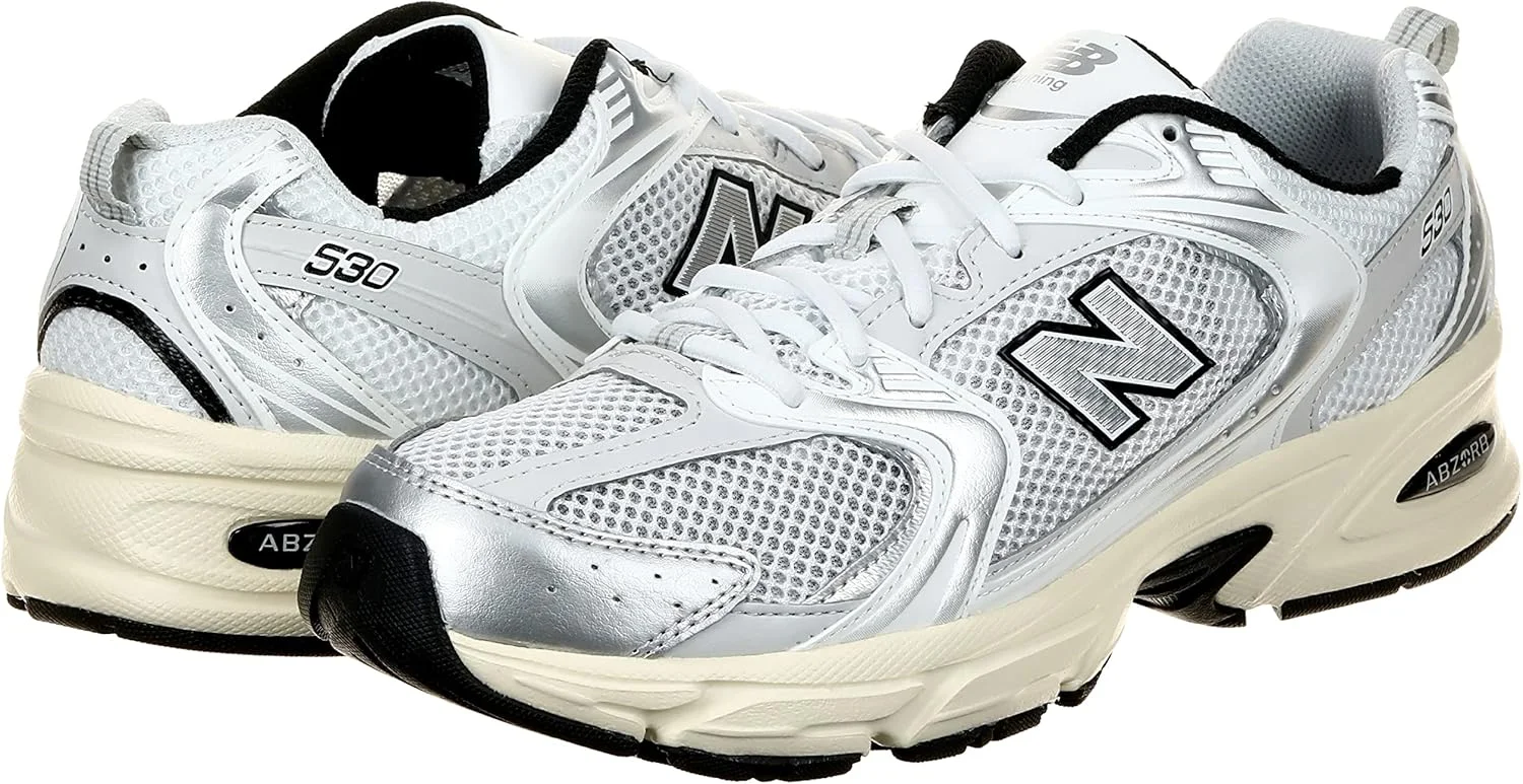 کفش زنانه نیو بالانس 530، رنگ: سفید (100)، سایز: 37 EU پهن