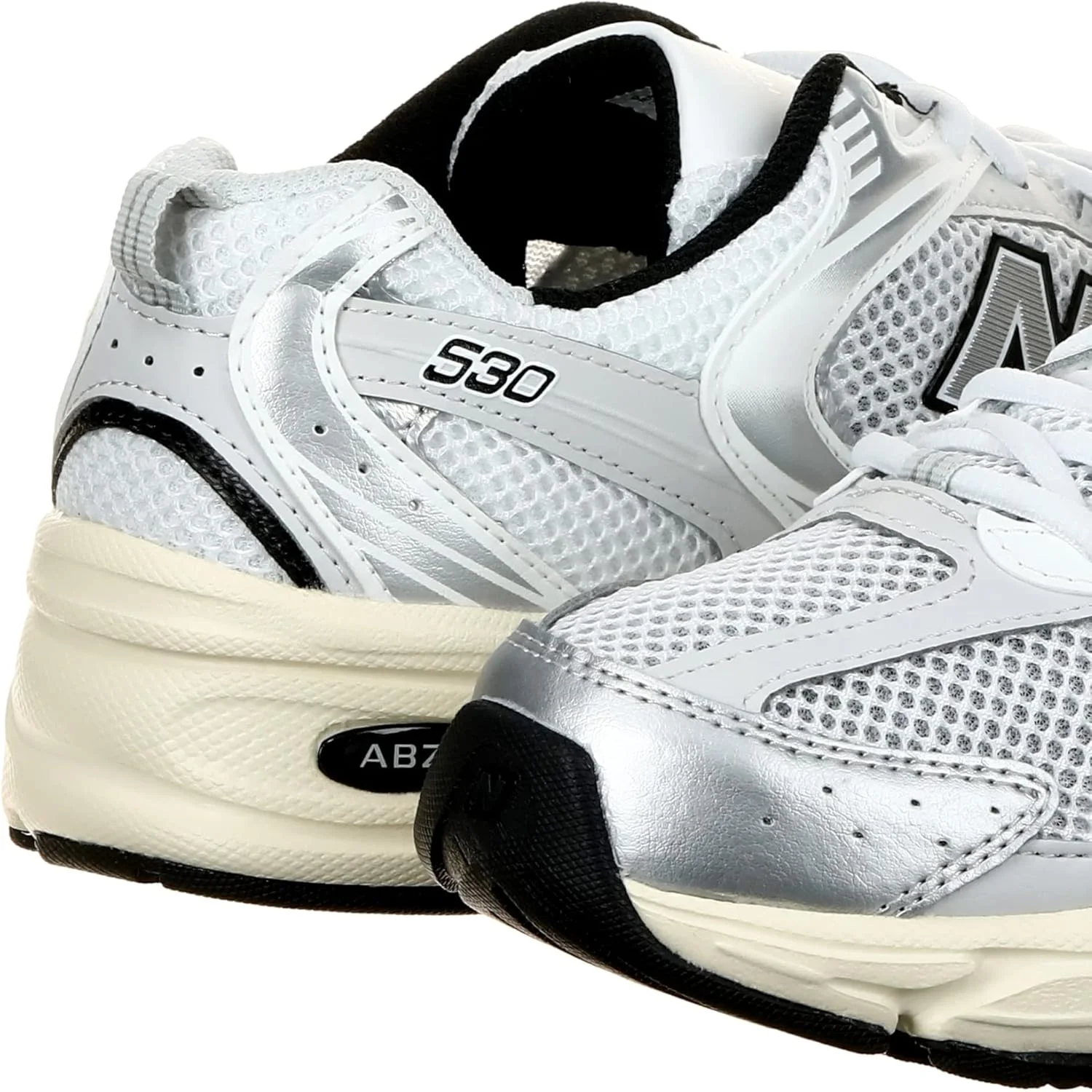 کفش زنانه نیو بالانس 530، رنگ: سفید (100)، سایز: 37 EU پهن