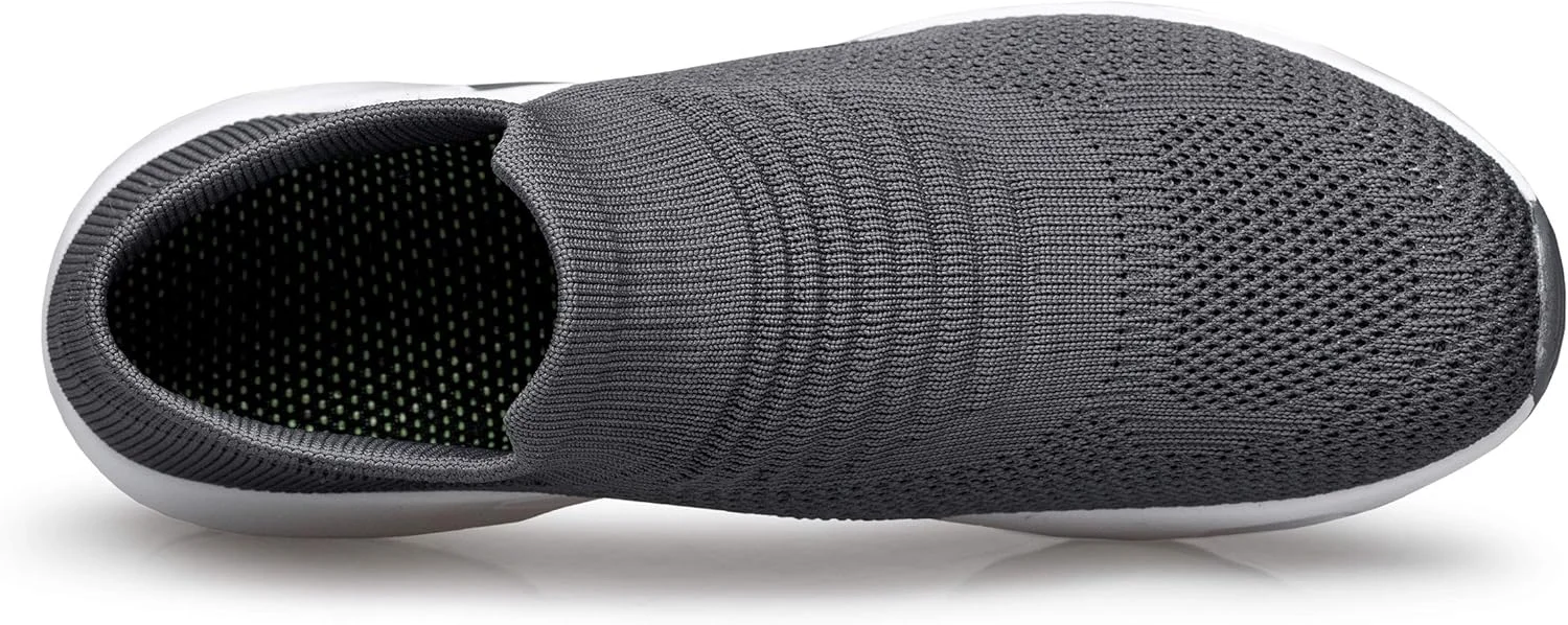 کفش پیاده روی زنانه رائوندیس - کفش های کتانی جورابی روزمره، کفش های کار پرستاری راحت و بدون بند