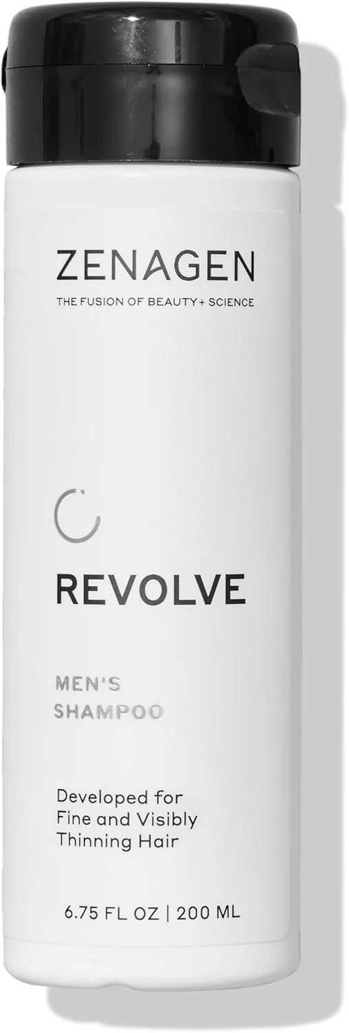 شامپو درمان ریزش مو و ضخیم کننده مو زن‌ژن ریوالو مخصوص آقایان، 177 میلی لیتر