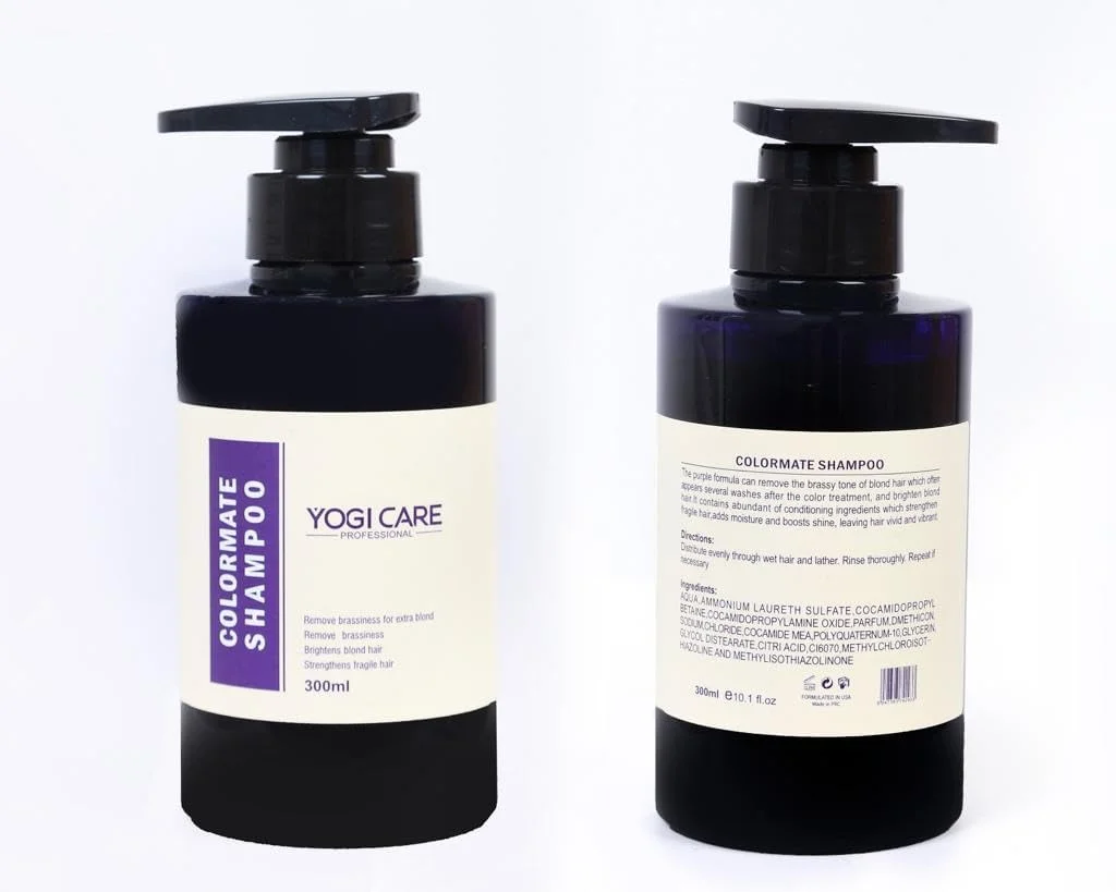 شامپو محافظ رنگ مو یوگی کر مدل کالرمیت 300 میلی لیتر