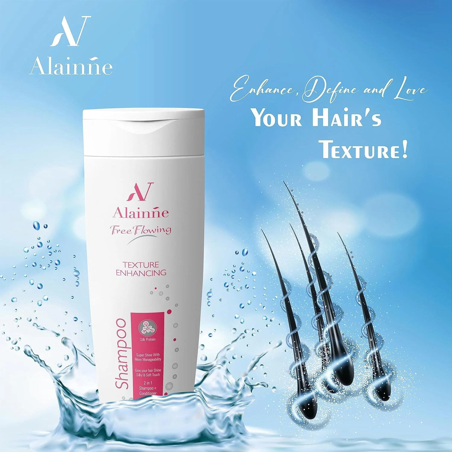 شامپو افزایش دهنده بافت مو آلین (350 میلی لیتر) شامپو افزایش دهنده بافت مو آلین (350 میلی لیتر)