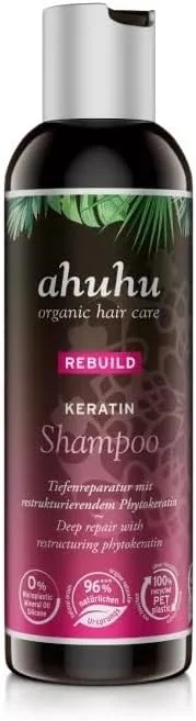 شامپو کراتین بازسازی کننده آهاهوهو 200 میلی لیتر