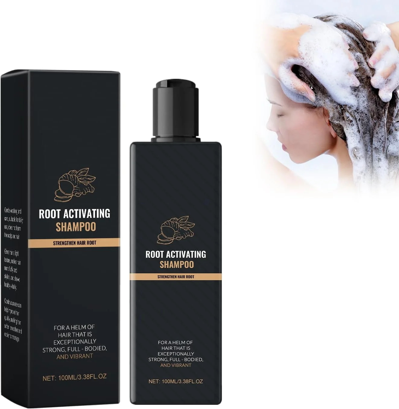 شامپو فعال کننده ریشه مو، شامپو رشد مو، شامپو ضخیم کننده مو، شامپو مراقبت ترمیمی ضد ریزش مو برای آقایان و بانوان