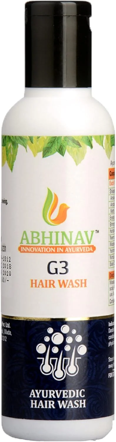 شامپو تقویت کننده و ضد ریزش مو آبیناو G3، ۱۰۰ میلی لیتر (بسته ۲ عددی)