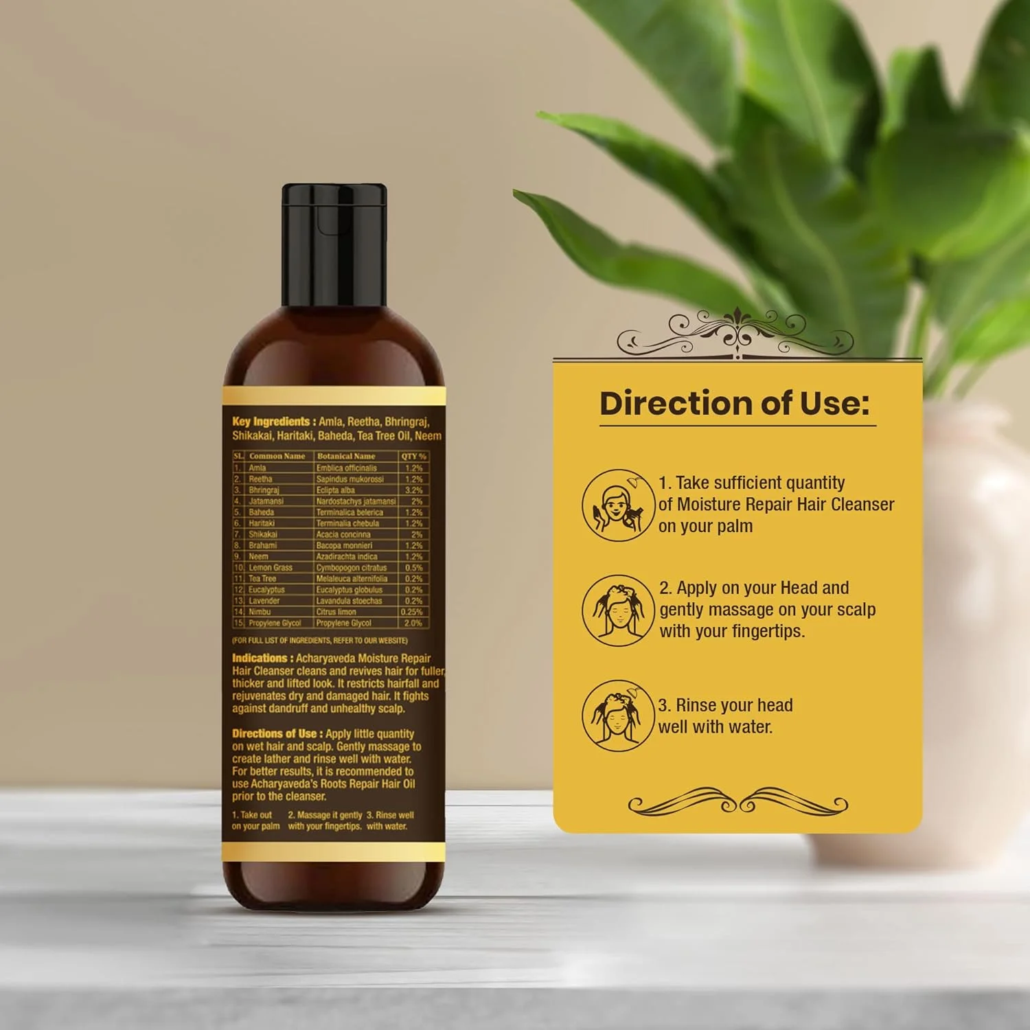 شامپو پاک کننده مو آچاریاودا برینگاراج و شیکاکای (60 میلی لیتر، پاک کننده مو آچاریاودا) شامپو پاک کننده مو آچاریاودا برینگاراج و شیکاکای (60 میلی لیتر، پاک کننده مو آچاریاودا)