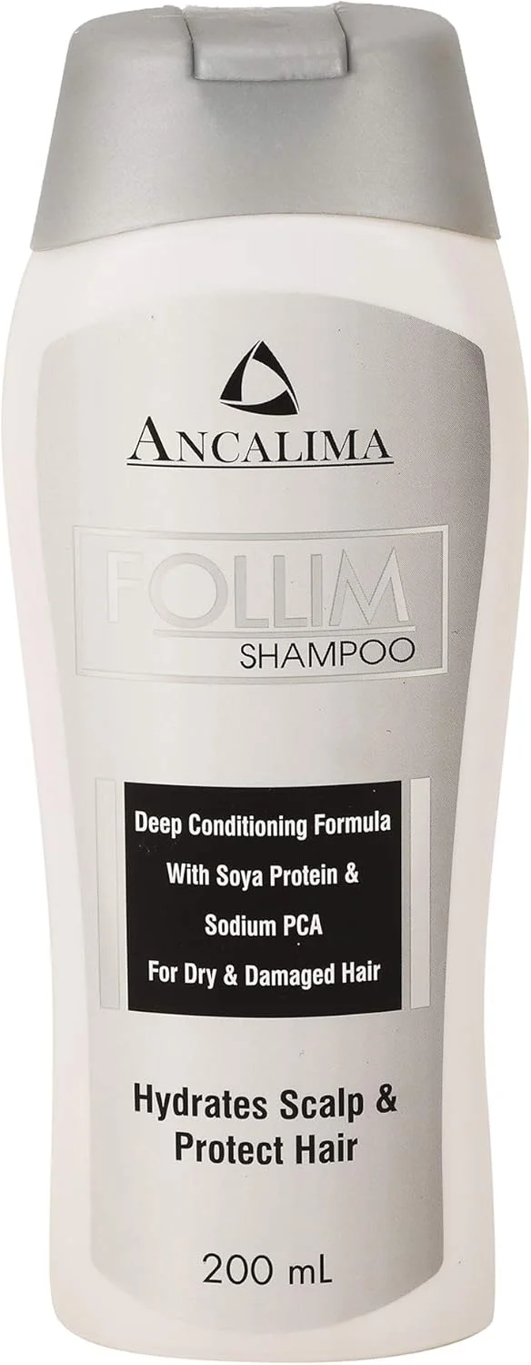 شامپو ترمیم کننده موهای خشک و آسیب دیده آنکالیما فولیوم 200 میلی لیتر