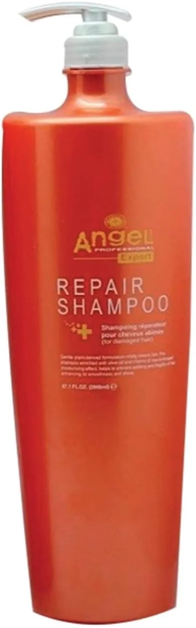 شامپو ترمیم کننده موهای آسیب دیده Angel Expert حجم 2000 میلی لیتر
