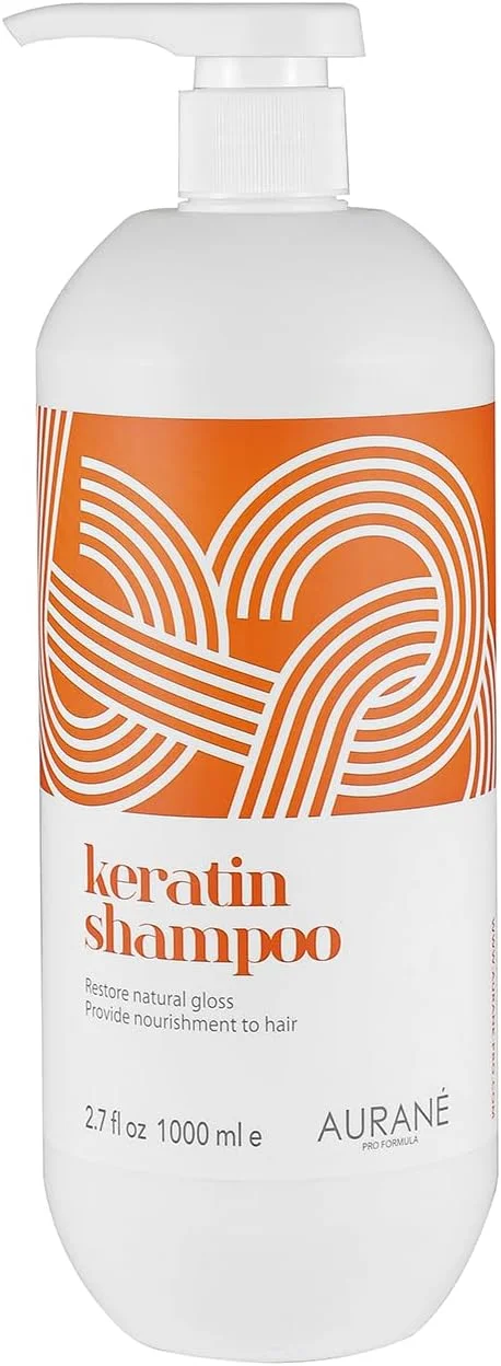 شامپو کراتین اورانه پرو 1000 میلی لیتر - مراقبت حرفه ای مو برای موهای خشک، آسیب دیده و وز - فرمولاسیون بدون سولفات و مرطوب کننده با روغن آرگان - نتایج با کیفیت سالنی - مناسب برای انواع مو