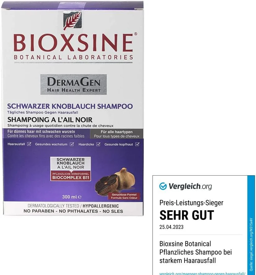 شامپو سیر بیوکسین - برای خانم ها و آقایان، 300 میلی لیتر شامپو سیر بیوکسین - برای خانم ها و آقایان، 300 میلی لیتر