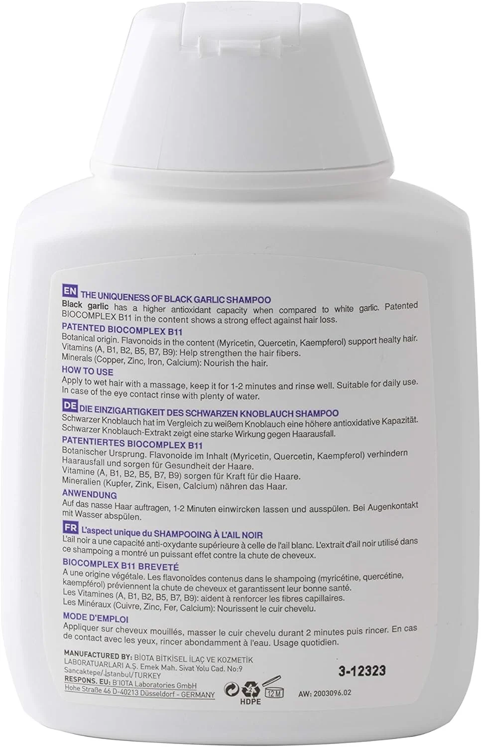 شامپو سیر بیوکسین - برای خانم ها و آقایان، 300 میلی لیتر شامپو سیر بیوکسین - برای خانم ها و آقایان، 300 میلی لیتر