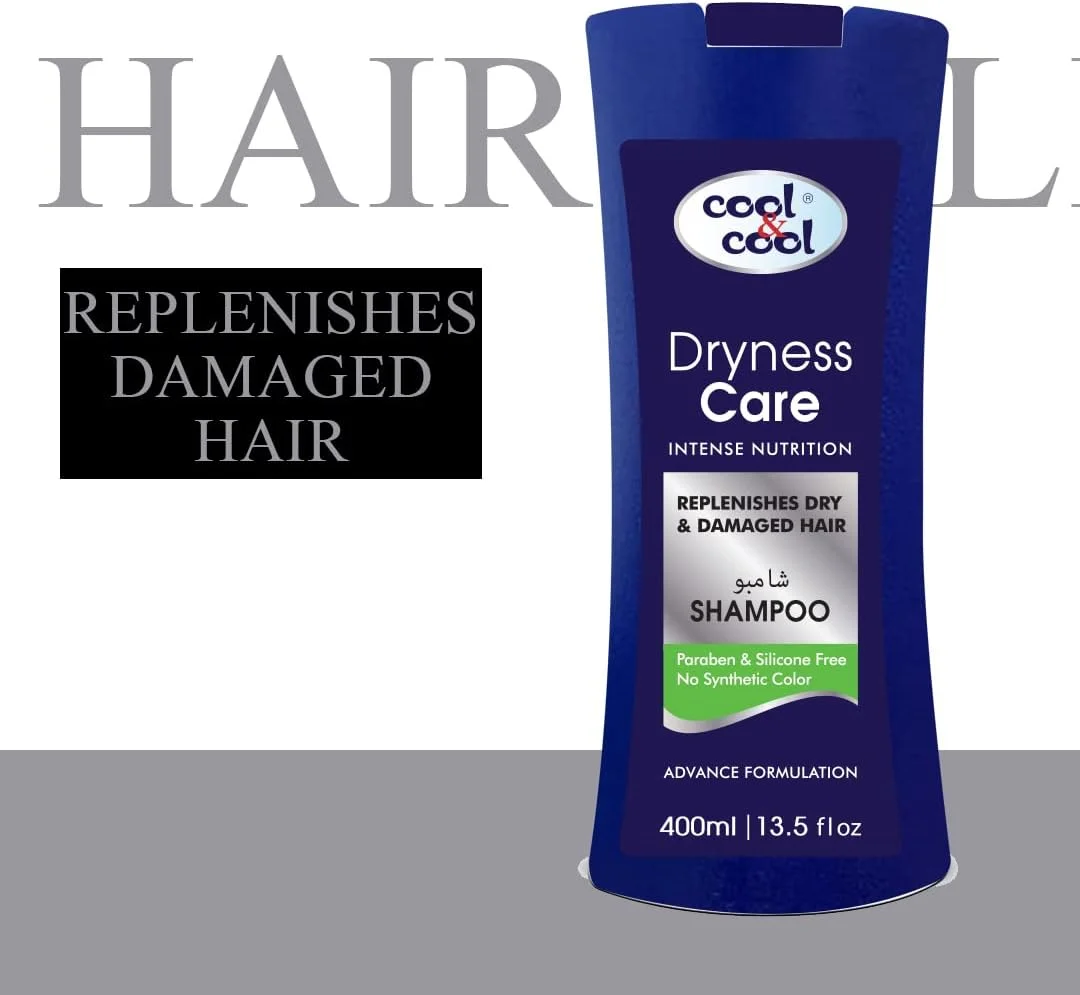 شامپو مراقبت از خشکی مو کول اند کول 400 میلی لیتر