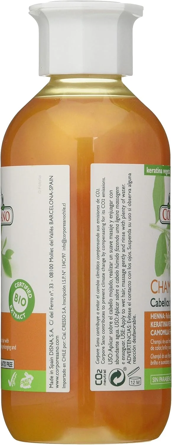 شامپو حنا و بابونه کورپوره سانو 300 میلی لیتر