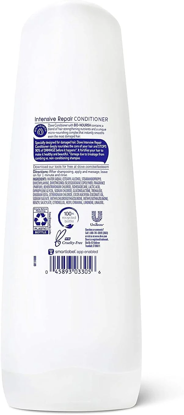 شامپو تقویت کننده موهای آسیب دیده Dove Nutritive Solutions، ترمیم کننده قوی موهای خشک حاوی کراتین، 355 میلی لیتر شامپو تقویت کننده موهای آسیب دیده Dove Nutritive Solutions، ترمیم کننده قوی موهای خشک حاوی کراتین، 355 میلی لیتر