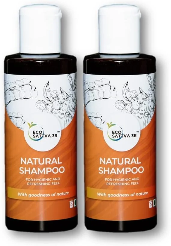 شامپو طبیعی اکوساتوا 3R (200 میلی لیتر)
