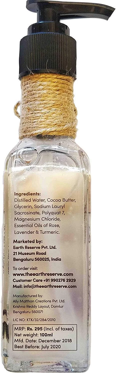 شامپو حاوی اسطوخودوس و زردچوبه Earth Reserve | بدون SLS و پارابن | ملایم برای مو | مناسب موهای خشک و آسیب دیده شامپو حاوی اسطوخودوس و زردچوبه Earth Reserve | بدون SLS و پارابن | ملایم برای مو | مناسب موهای خشک و آسیب دیده