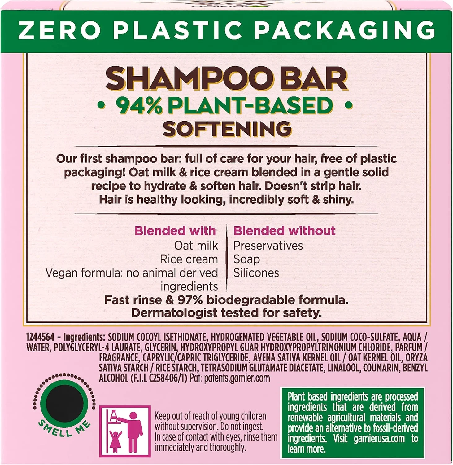 شامپو بار نرم کننده موهای معمولی تا نازک Garnier Whole Blends، لطافت جو دوسر، 56 گرم، 1 عدد (بسته بندی ممکن است متفاوت باشد) شامپو بار نرم کننده موهای معمولی تا نازک Garnier Whole Blends، لطافت جو دوسر، 56 گرم، 1 عدد (بسته بندی ممکن است متفاوت باشد)