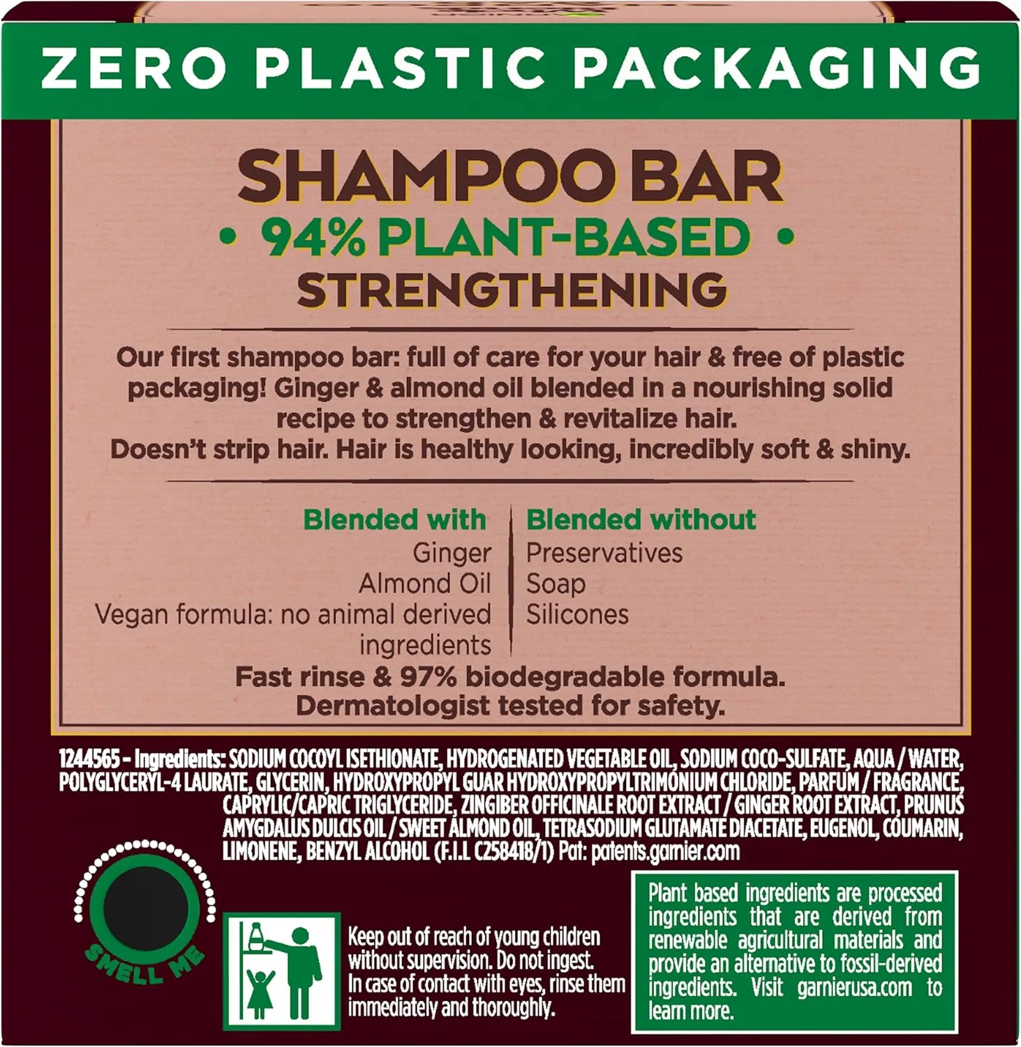 شامپو تقویت کننده موهای ضعیف گارنیه Whole Blends، زنجبیل، 56 گرم، 1 عدد (بسته بندی ممکن است متفاوت باشد) شامپو تقویت کننده موهای ضعیف گارنیه Whole Blends، زنجبیل، 56 گرم، 1 عدد (بسته بندی ممکن است متفاوت باشد)