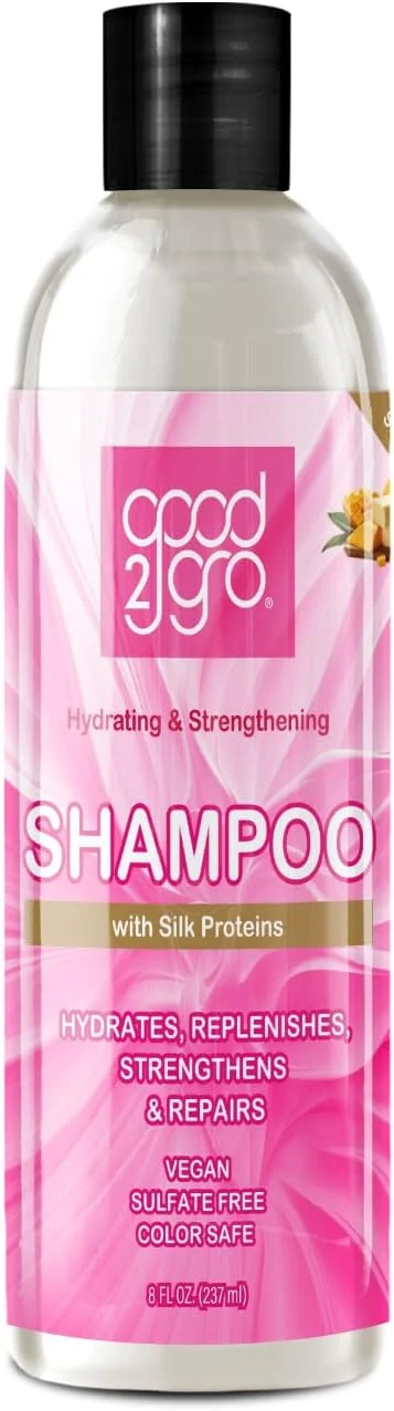 شامپو فوق مرطوب کننده گلد بنر بیوتی GOOD2GRO "ترمیم کننده موهای آسیب دیده و در حال تغییر، تقویت کننده، آبرسان و مرطوب کننده" 236 میلی لیتر