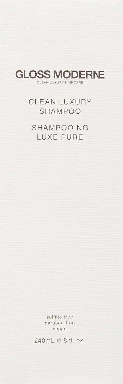 شامپو لوکس و پاک کننده گلاس مدرن - 236 میلی لیتر - درمان مو برای موهای آسیب دیده و خشک با رایحه بادام مدیترانه ای و نارگیل با ته مایه کنیاک - برای موهای نرم و درخشان