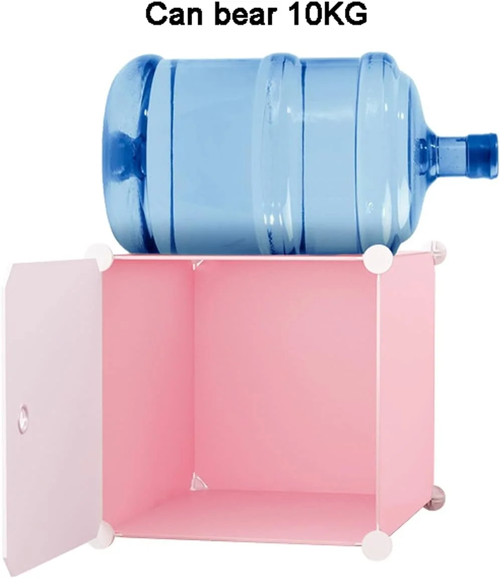 کمد لباس قابل حمل SIGOLY، کمد لباس کودک، کابینت ذخیره سازی، مونتاژ ساده، کمد پلاستیکی، مبلمان اتاق خواب، پانل های درب شفاف، گزینه های اندازه های مختلف، کمد لباس ذخیره سازی