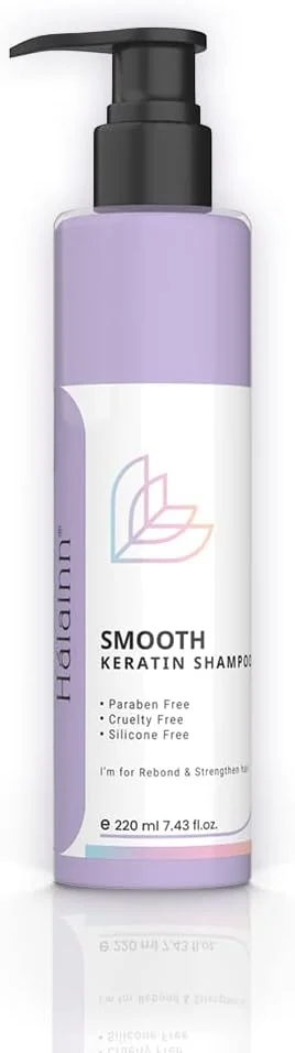 شامپو کراتین HALAINN برای تسکین و مرطوب کردن موها (بسته 220 میلی لیتری)