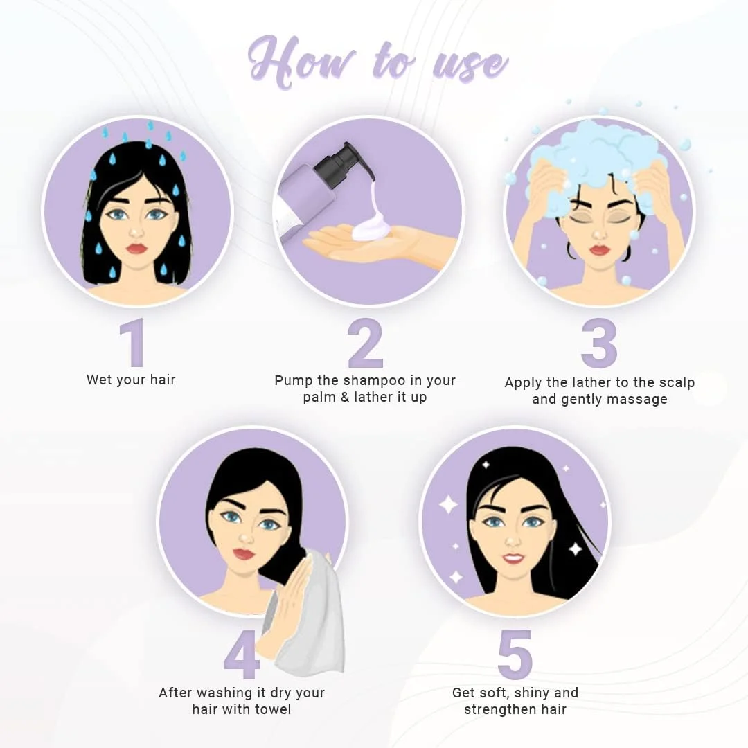 شامپو کراتین HALAINN برای تسکین و مرطوب کردن موها (بسته 220 میلی لیتری)