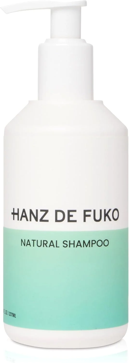شامپو طبیعی ممتاز هانز دی فوکو - پاک کننده موی با عملکرد بالا - بدون سولفات و پارابن - تسکین دهنده تحریک پوست سر - 16+ عصاره گیاهی طبیعی، 236 میلی لیتر