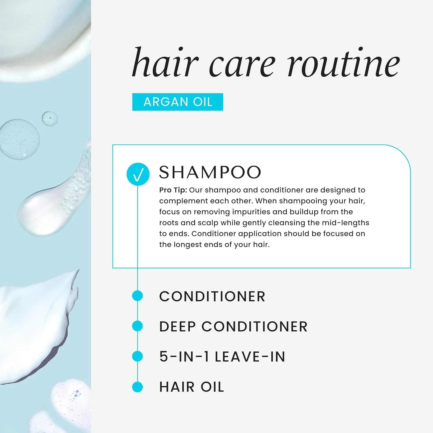 شامپو ترمیم کننده روغن آرگان هاسک، 100 میلی لیتر