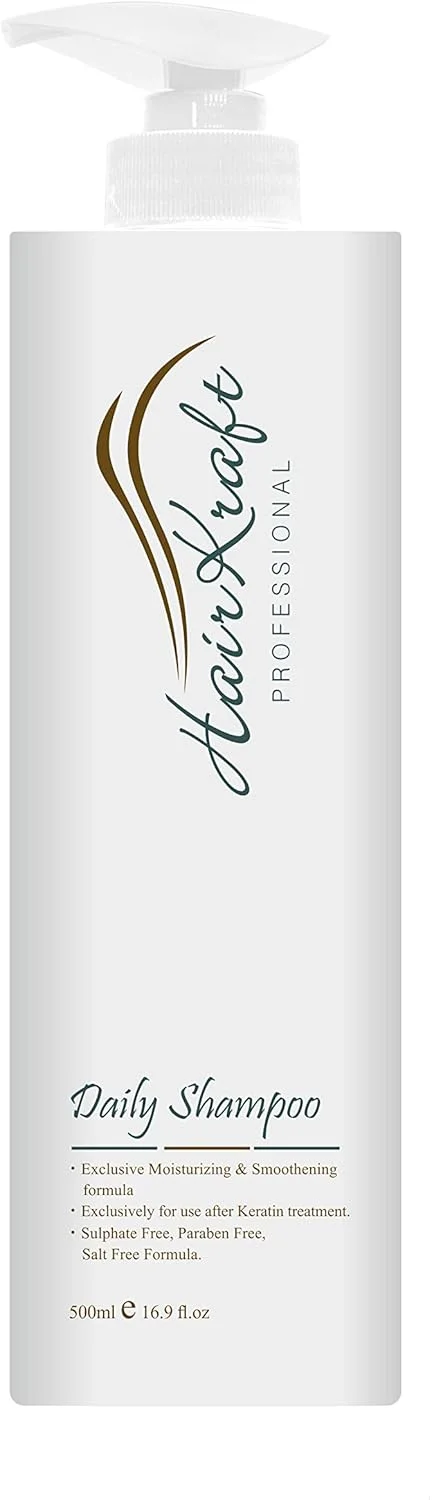 شامپو روزانه حرفه ای هیرکرافت 500 میلی لیتر، بدون سولفات و پارابن