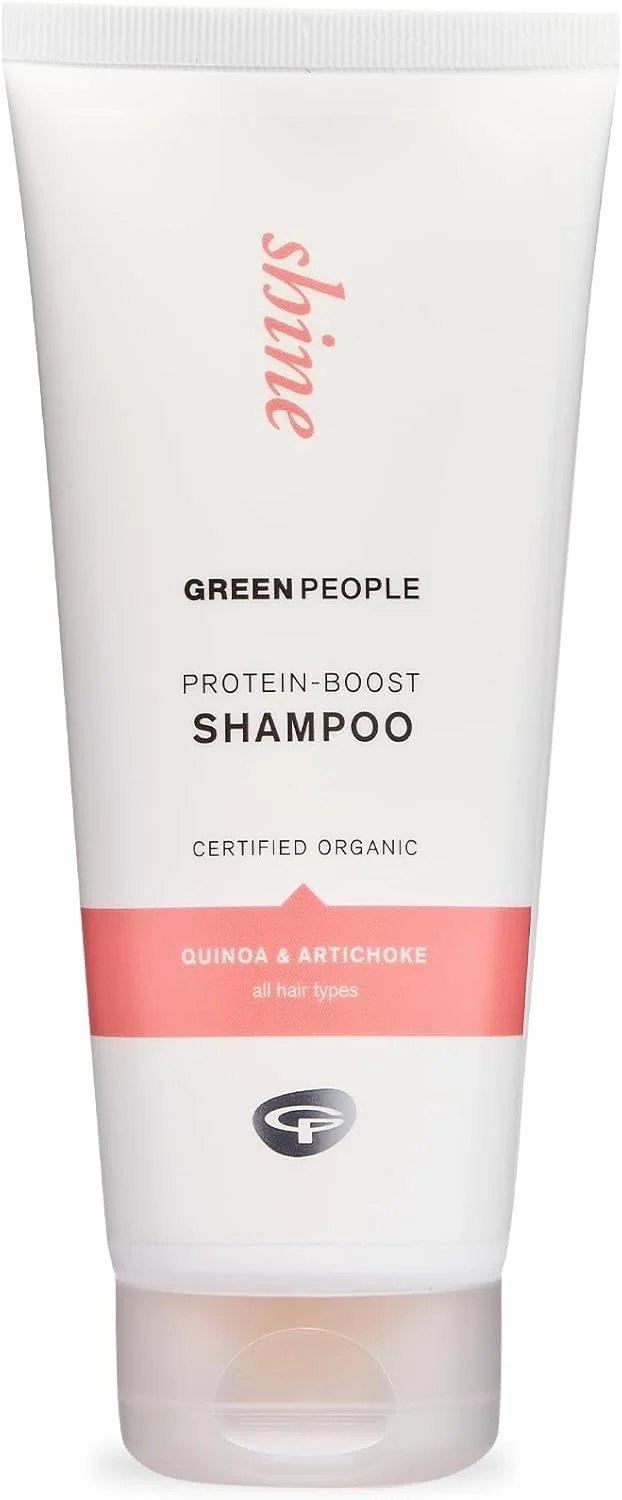 شامپو و ژل شستشوی پروتئینی گرین پیپل - برای درخشندگی و حجم دهی - فاقد سیلیکون و SLS - طبیعی، ارگانیک و وگان، 200 میلی لیتر