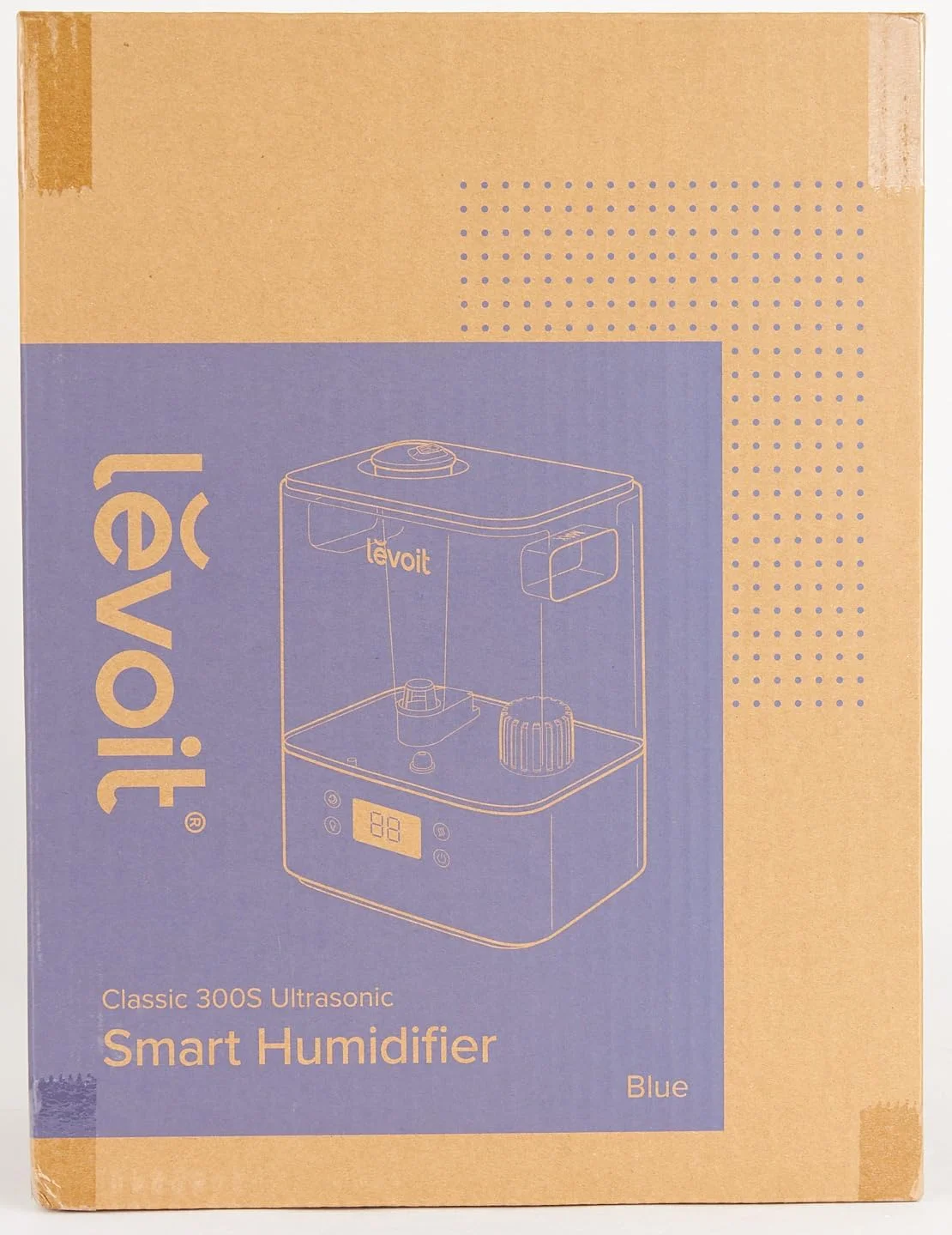 دستگاه بخور هوشمند Levoit مناسب اتاق خواب و کودک، 6 لیتری با پر کردن از بالا، مه خنک با حالت خواب آرام و کنترل الکسا برای گیاهان و حیوانات خانگی، آبی، Classic 300S