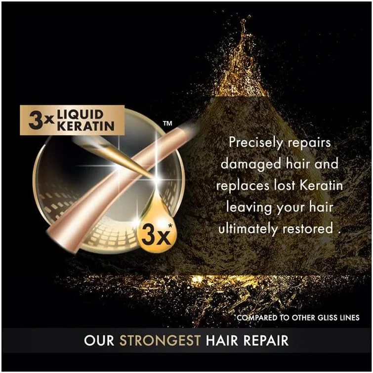 شامپو گلیس Ultimate Repair حجم 400 میلی لیتر (2 عددی)