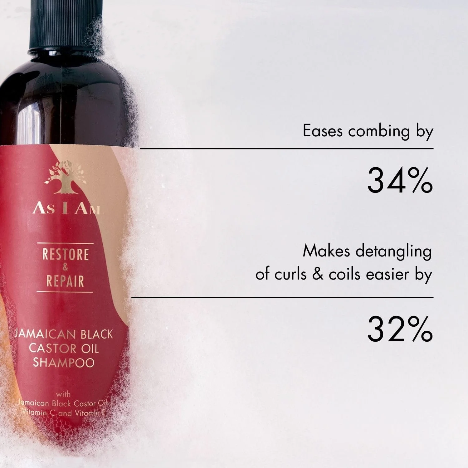 شامپو روغن کرچک سیاه جامائیکایی ایز آی ام، 355 میلی لیتر شامپو روغن کرچک سیاه جامائیکایی ایز آی ام، 355 میلی لیتر