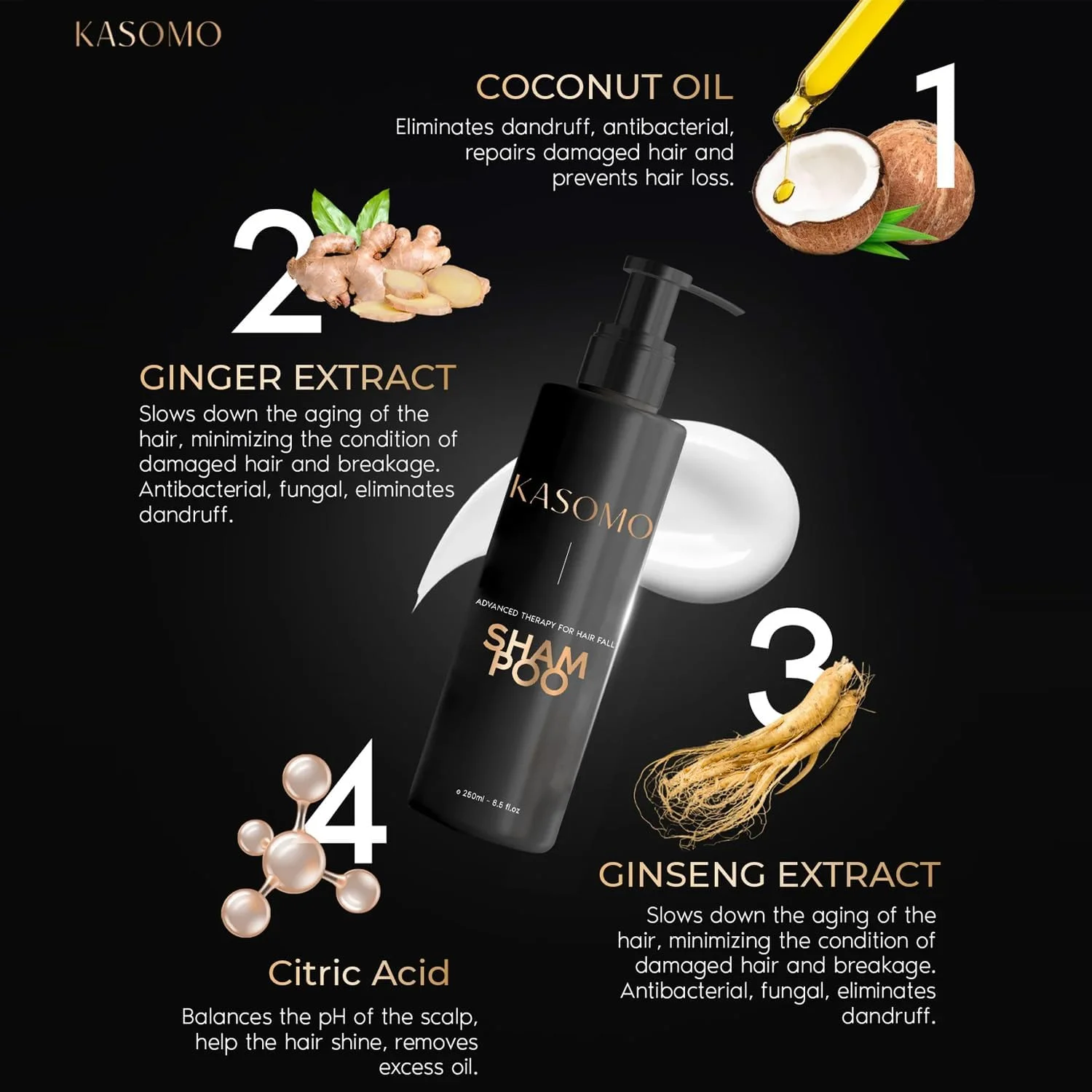 هدیه رایگان درمارولر با شامپو ضد ریزش مو کاسومو 250 میلی لیتر و سرم رشد ریش و ابرو 30 میلی لیتر، جلوگیری از شوره سر و ریزش مو، رشد موهای صورت با مواد طبیعی (بسته 3 عددی)