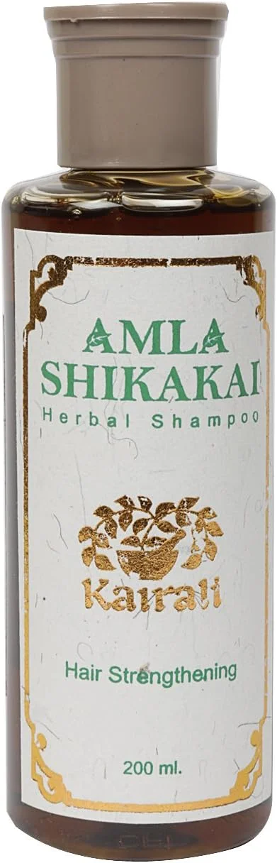 شامپو آملا شیکاکای Kairali - شامپو تقویت کننده گیاهی مو برای موهای سالم (200 میلی لیتر)
