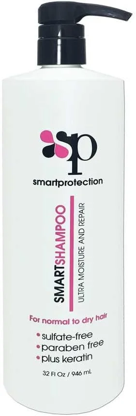 شامپو فوق العاده مرطوب کننده KEF بدون سولفات و پارابن 946 میلی لیتر مناسب برای موهای کراتینه شده توسط Smart Protection