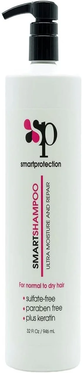 شامپو فوق العاده مرطوب کننده KEF بدون سولفات و پارابن 946 میلی لیتر مناسب برای موهای کراتینه شده توسط Smart Protection