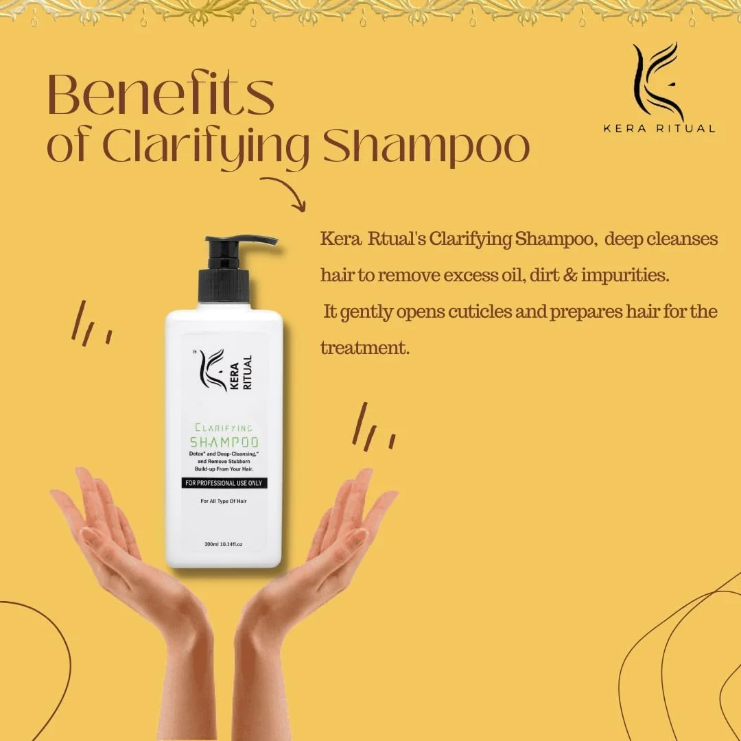 شامپو پاک کننده مو کررا ریچوال (300 میلی لیتر) | سم زدایی و پاکسازی عمیق | از بین بردن رسوبات سرسخت از مو | بدون سولفات و پارابن