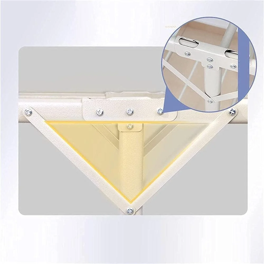 کمد لباس پارچه ای قابل حمل، کمد لباس فلزی اتاق خواب، قفسه لباس تاشو قابل حمل، ریل آویز لباس، ارتفاع 170 سانتی متر، کمد لباس قابل حمل /a/172 * 95 * 48 سانتی متر