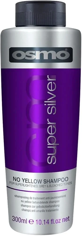 شامپو ضد زردی موهای بلوند و خاکستری OSMO Super Silver، ۳۰۰ میلی لیتر
