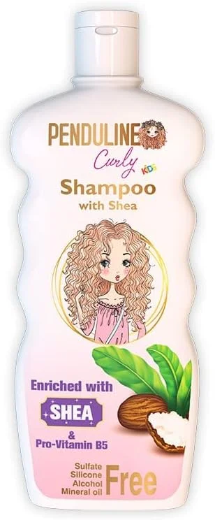 شامپو موی فر کودکان پندولین حاوی شی باتر، 300 میلی لیتر