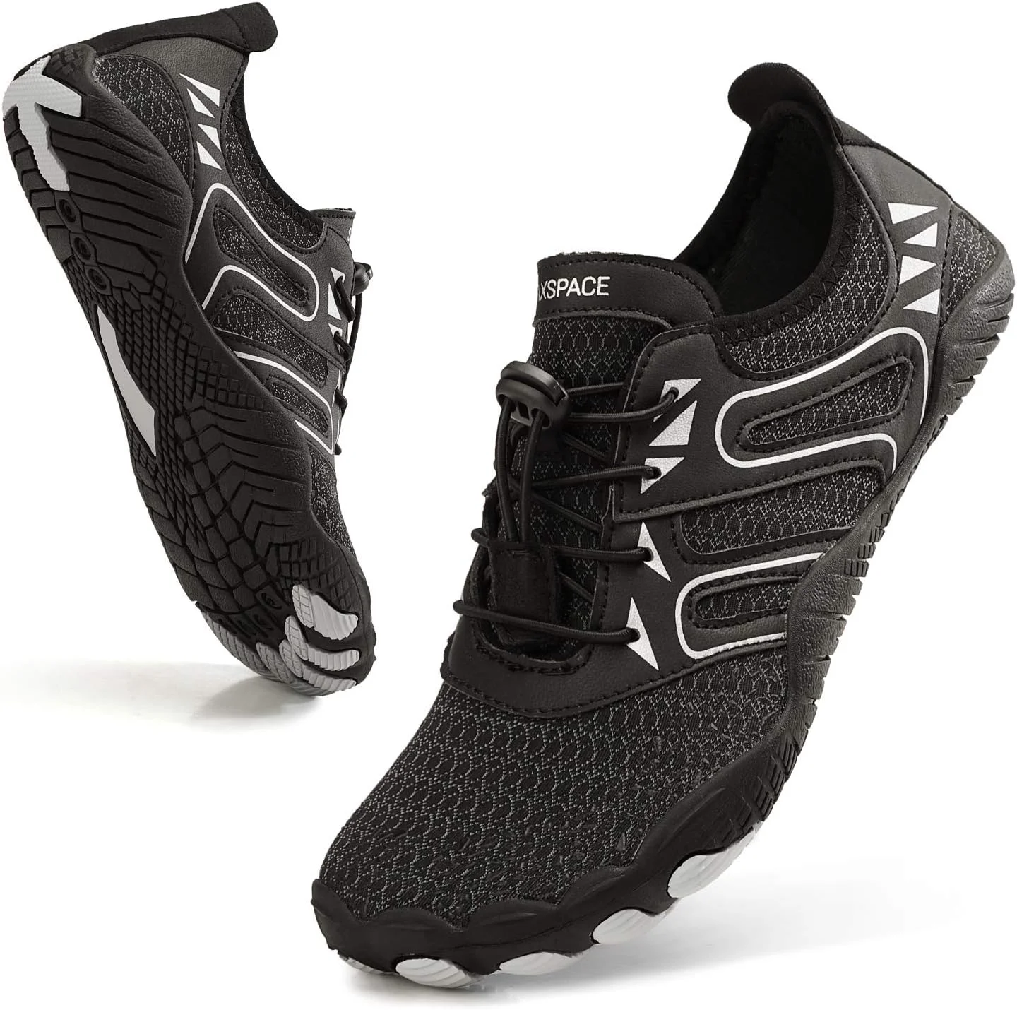 کفش های حمام Sixspace، کفش های آبی، کفش های ساحلی، کفش های شنای زود خشک شونده، کفش های آبی تنفسی، کفش های موج سواری برای مردان و زنان، سایز 34-47