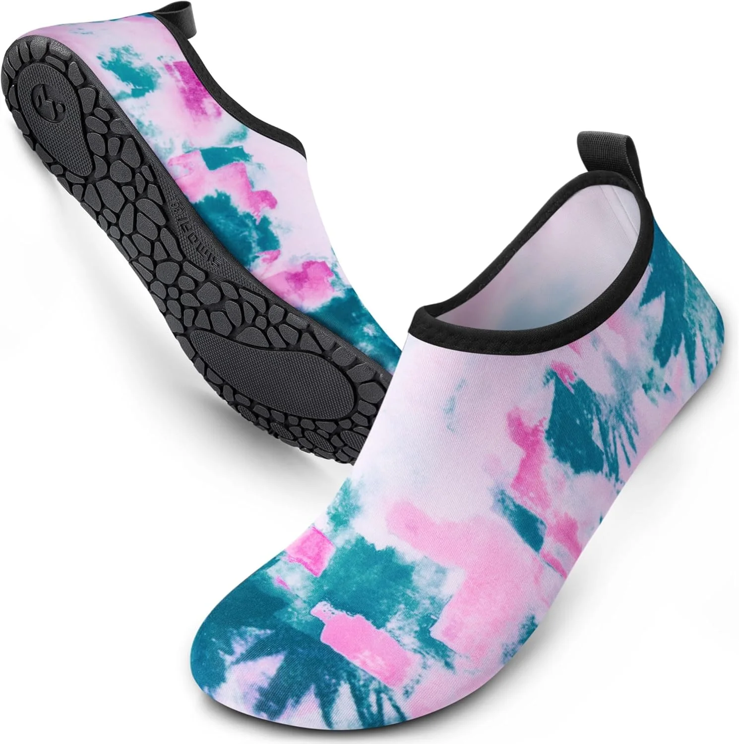 کفش های آبی سیماری زنانه مردانه مناسب شنا، استخر، ساحل، جوراب های آبی، خشک شونده سریع، پابرهنه، ورزش های آبی، موج سواری، یوگا مدل SWS001